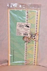 NEW PRECIOUS MOMENTS BOY & GIRL TABLECOVER  PARTY SUPPLIES 54" X 102"  - Picture 1 of 2
