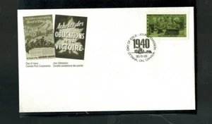 FDC-1644**Canada 1990**39c Home Front OFDC** Scott #1298**Cachet - Picture 1 of 2