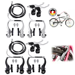 Cantilever Brakes Set Front + Rear V-Brake Bicycle Brake + Cables + Pads - Picture 1 of 12