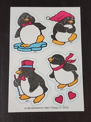 Parches Scratch N Sniff Mark 1 Vintage 1984 - Penguin  Foto 1 de 4