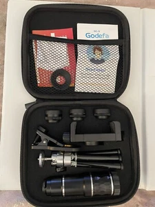 Godefa GC-5 Cell Phone Camera Lens kit with Tripod and case black - Photo 1 sur 4