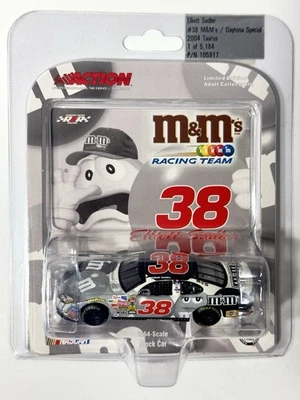 2004 Elliott Sadler #38 M&M’s/Daytona Special 1/64 Scale NASCAR Diecast Action - Image 1 of 3
