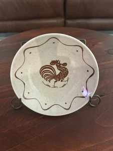 Vintage Royal China USA Rooster Early Morn 11 Piece Dessert Bowl Set - Picture 1 of 5