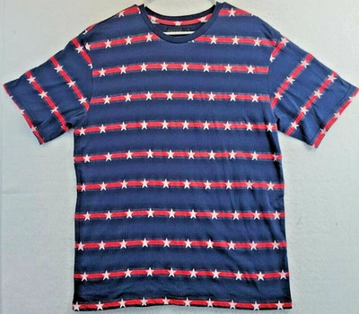Camiseta Patriótica Pacsun American Stars & Stripes Para Hombre Grande Foto 1 de 4
