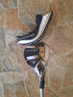 Callaway Paradym X 24* Mujer 5 Híbrido Grafito Damas Flex Derecha Foto 1 de 4