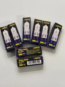 Satco #S4610 BI-PIN 20W 120V G8 Base Lot Of 8 - Picture 1 of 2