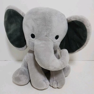 Bedtime Originals Choo Choo Gray Humphrey Elephant Stuffed Animal Plush 9 Inch - Image 1 of 4