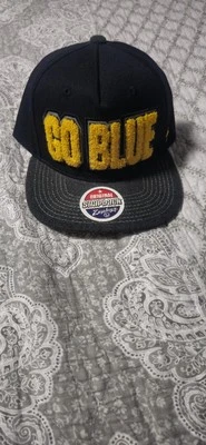 Rare Chenille Letters Michigan Wolverines Snapback - Image 1 of 4