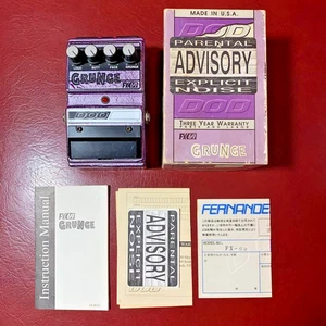 DOD RX69 GRUNGE Early Model Distortion Pedal Made in USA komplettes Zubehör - Bild 1 von 13
