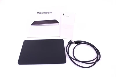 Apple Magic Trackpad Multi-Touch Kabelgebunden Bluetooth Schwarz A1535 MMMP3Z/A - Bild 1 von 4