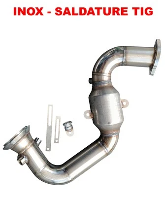 DOWNPIPE + Kat 200  TUBO DPF Jeep Renegade Compass 1.6 120CV EURO6 D Euro6d T56K - Bild 1 von 4