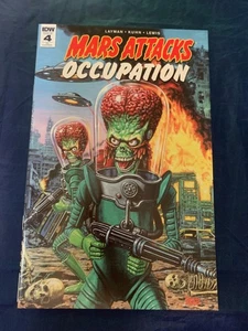 Ataques de Marte - Ocupación #4 casi nuevo variante de incentivo minorista - IDW 2016 - RARO - Imagen 1 de 2