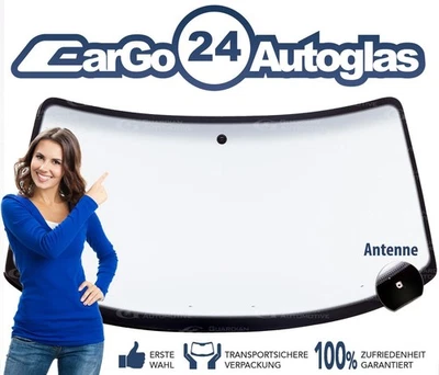 Windschutzscheibe für VW T4 Frontscheibe Grün Solar mit Graukeil mit Antenne Neu - Bild 1 von 3