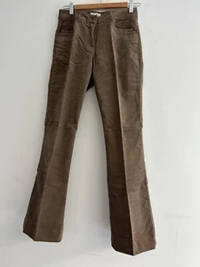 Capture Jeans Womens Size 8 Brown Corduroy Pants Tapered Mid Rise Casual Stretch - Picture 1 of 11