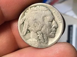 1921-S Buffalo Nickel, Lower Mintage Date, Restored Date - Picture 1 of 8