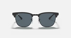 Original Ray-Ban Clubmaster Metal Herren Sonnenbrille - Schwarz Glanz (RB3716) - Bild 1 von 5