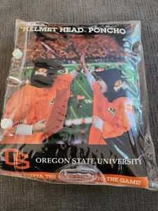 Nuevo poncho cabeza casco Oregon State University Beavers talla 1 para todos - Imagen 1 de 2