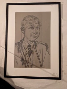 ROBERT LENKIEWICZ, BRITISH 1941–2002 - STUDY OF A SCHOOL BOY; PENCIL ON PAPER - Picture 1 of 3