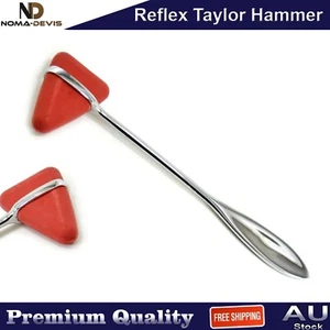 Taylor Reflex Hammer Surgical Diagnostic Instruments Physio Medical Tools - Bild 1 von 4