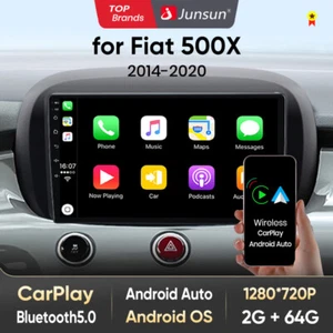 64GB Android13 Autoradio Für Fiat 500X 2014-2020 Carplay GPS SAT NAVI Stereo DAB - Bild 1 von 18
