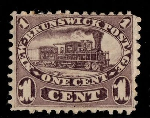 #6a New-Brunswick Canada mint well centered - Picture 1 of 2