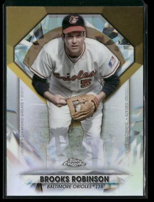 Brooks Robinson 2022 Topps Chrome Update #DGC-28 Diamond Greats Die Cuts - Image 1 of 2