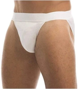 Garda 0950 Men's 100% Cotton Scottish Thong Outer Elastic Briefs - Picture 1 of 9