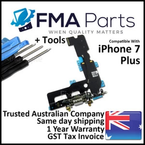 iPhone 7 PLUS OEM Gris Dock Conector Puerto Micrófono Flex Cable Herramientas... - Imagen 1 de 4