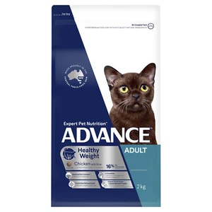Advance Adult Cat Food Chicken & Rice Dry Food Feline Nutrition Cat Omega 3 - Picture 1 of 12