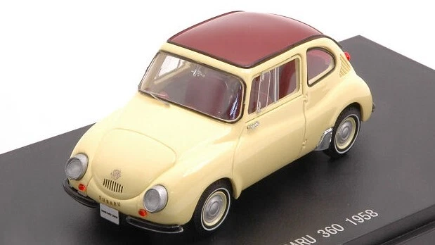 EBBRO EB45685 SUBARU 360 1958 BEIGE/BROWN 1:43 - Immagine 1 di 1