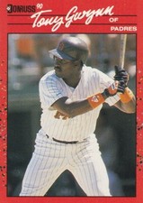 1990 Donruss #86 Tony Gwynn HOF - San Diego Padres #86