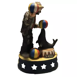 Emmett Kelly Jr Signature Collection 9820 THE ENTERTAINER Spieluhr Flambro - Bild 1 von 14
