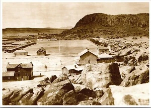 Frontier Military Post Fort Davis Texas Postcard Unposted - Imagen 1 de 2