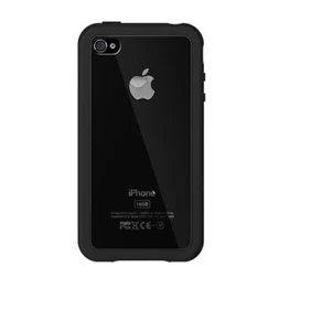 XtremeMac - Case for Apple iPhone 4/4s - Microshield Accent Rear Window - Black - Bild 1 von 6