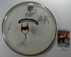 SIGNED STATIC X AUTOGRAPHED 2002 DRUMHEAD ALL 4 WAYNE CERTIFIED JSA # DD75391