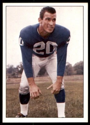 1981 TCMA #NNO Jimmy Patton ERROR NO NUMBER!  New York Giants / Ole Miss - Image 1 of 3