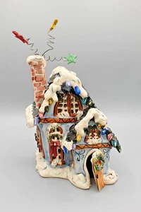 Cubierta de vela vacaciones invierno casa de campo decoración arcilla por Heather Goldminc - Imagen 1 de 12