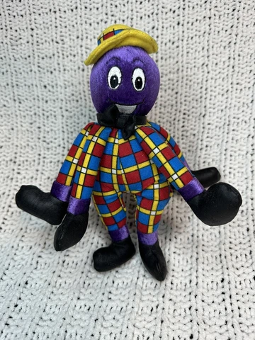 The Wiggles  Henry the Octopus Plush Beanbag Toy 8” 2003 Spin Master B93 Cover