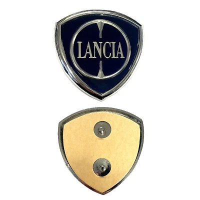 Fregio Stemma Anteriore Adesivo Logo per Lancia Ypsilon 2006>2013 MUSA 69x70 mm - Immagine 1 di 4
