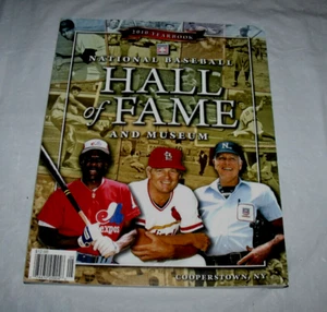 2010 Baseball Hall of Fame Yearbook Andre Dawson Whitey Herzog Doug Harvey/Ump - Picture 1 of 4