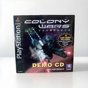 Colony Wars Vengeance Demo CD Disc 4 Game Demos Included PlayStation PS1 VTG NFR - Picture 1 of 21