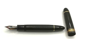 CV91 Montblanc Meisterstuck 149 14k Gold 585 Medium Nib Fountain Pen - Picture 1 of 11
