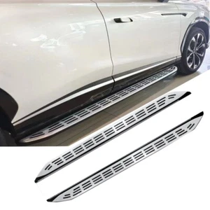2pcs Side Step fits for Toyota lnnova 2018-2024 Running Board Nerf bars Silver - Picture 1 of 5