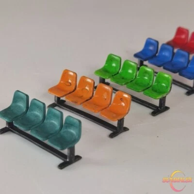 1/64 Scale Seat Model Park Bench Model City Street Garage Scene Prop Accessories - Image 1 of 4