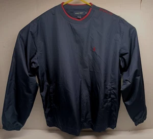 Polo Golf Ralph Lauren Jacket Lined Windbreaker Pullover Sides/Shoulder Zip SZ L - Picture 1 of 7