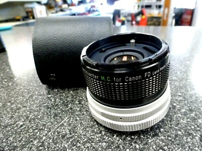 Canon 3X Teleconverter, Formula 5 Auto for Canon FD - Image 1 of 3