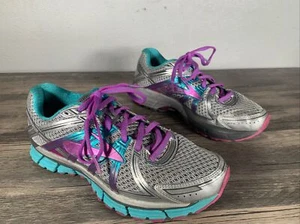 Brooks Adrenaline GTS 17 Silver/Purple Women's Running Shoe 1202311B055; Size 9 - Picture 1 of 6