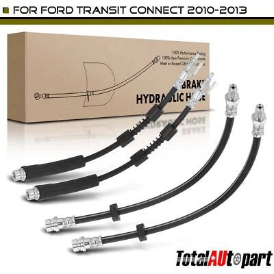 4件装制动液压软管适用于福特Transit Connect 2010 2011-2013前后 — 第 1/4 张图片