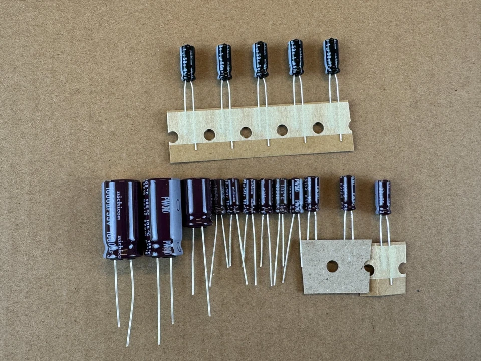 Luxman PD-277 Recap Kit Condensadores Tocadiscos Juego de Reparación de Velocidad Foto 1 de 1