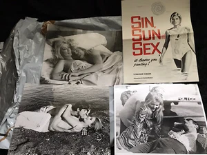 Sin Sun Sex It Gets You Panting Original Cinema Movie Promo Film Stills - Bild 1 von 6